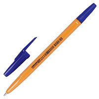 Ручка шариковая CORVINA (Италия) "51 Vintage", СИНЯЯ, корпус оранжевый, узел 1 мм, линия письма 0,7 
