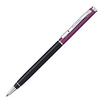 Ручка подарочная шариковая PIERRE CARDIN (Пьер Карден) "Gamme", корпус черный/фиолетовый, алюминий, 